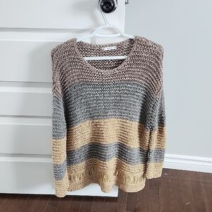 Zara Multicolor Knit Sweater